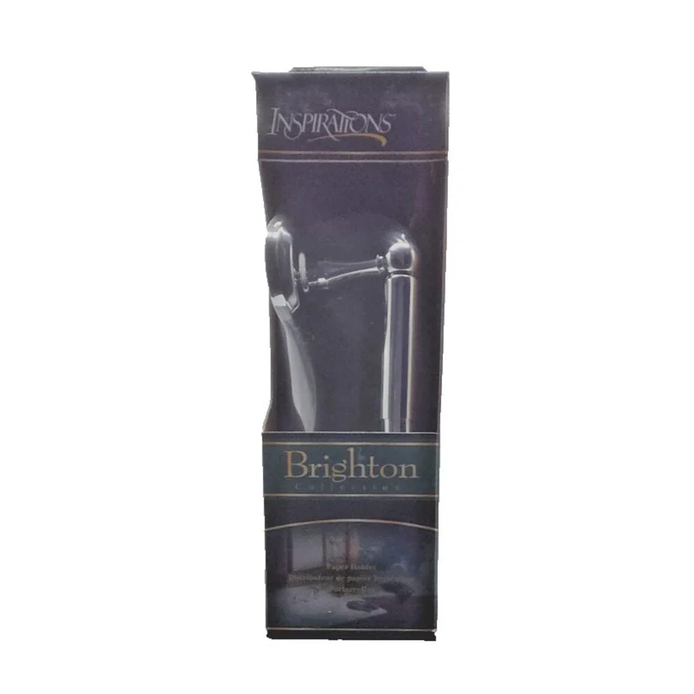 Brighton Collection Toilet Paper Holder in Satin Nickel NEW